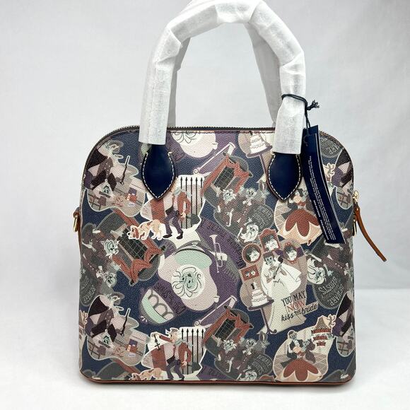NWT Dooney & Bourke Disney Haunted Mansion Dome Satchel - Picture 2 of 9
